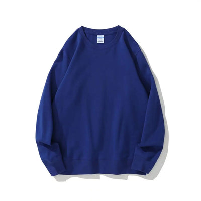 Blue sweatshirt on a white background