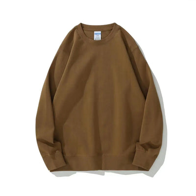 Brown sweatshirt on a white background
