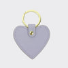 Personalised Leather Heart Keychain