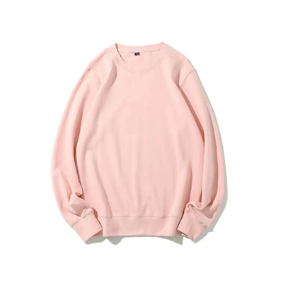 Pink sweatshirt on a white background