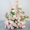 DIY Real Look Pink Wedding Flower Arrangements