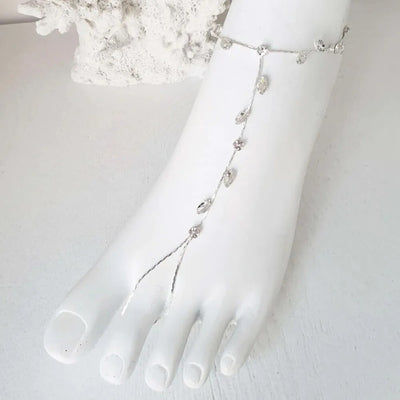 Rhinestone Anklet Chain