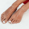 Rhinestone Anklet Chain