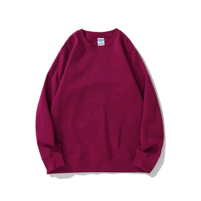 Maroon sweatshirt on a white background