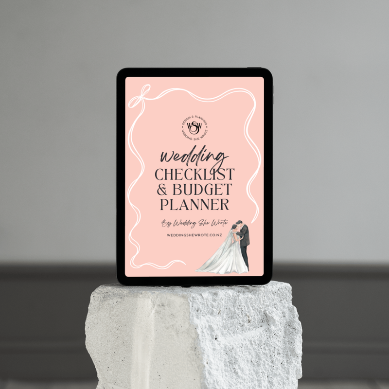 Wedding Checklist & Budget Planner
