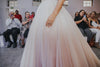 off the shoulder wedding dress