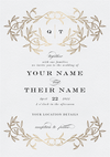 semi custom wedding invitations