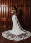 trumpet wedding gown