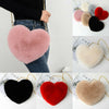 Plush Love Heart Evening Bag