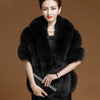 Womens Faux Fur Wrap