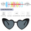 heart sun glasses