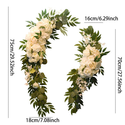 floral arch wedding