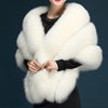 Womens Faux Fur Wrap